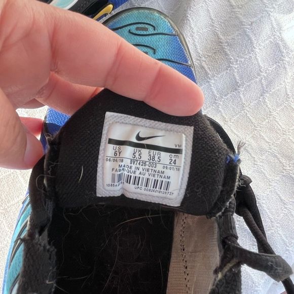NIKE AIR MAX PLUS HYPER BLUE 2018 - Picture 11 of 14